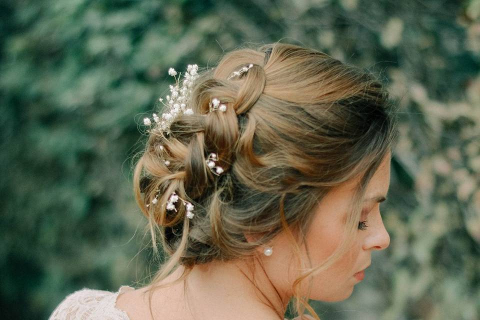 Romantic Bridal Hair & Makeup