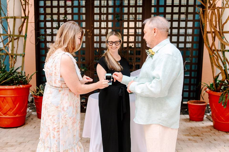 Pet friendly officiant