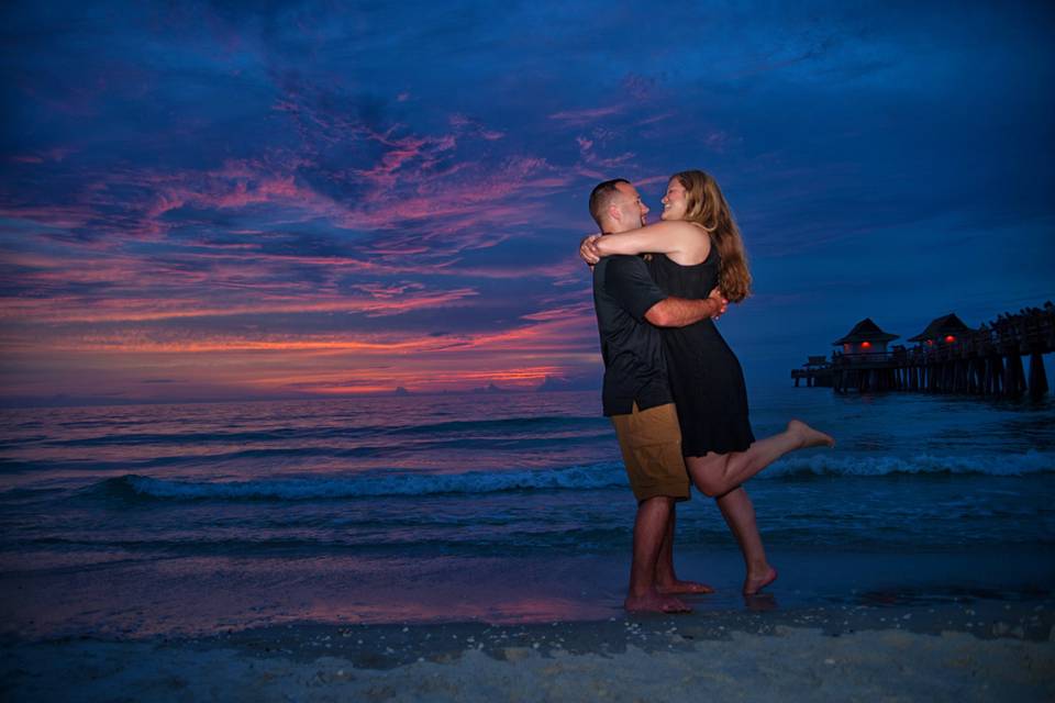 Florida Beach engagement