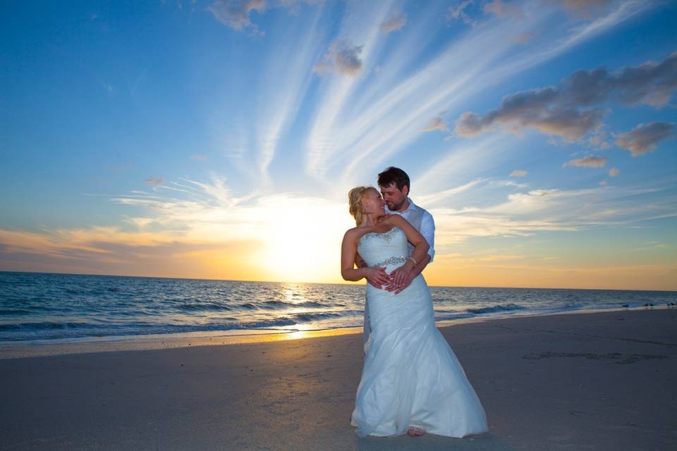 Sarasota FL beach weddings