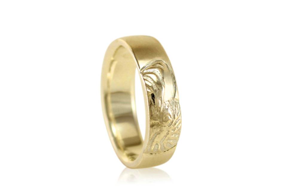 Nautilus Band 2
6mm Wide
Shown in 14k Yellow Gold