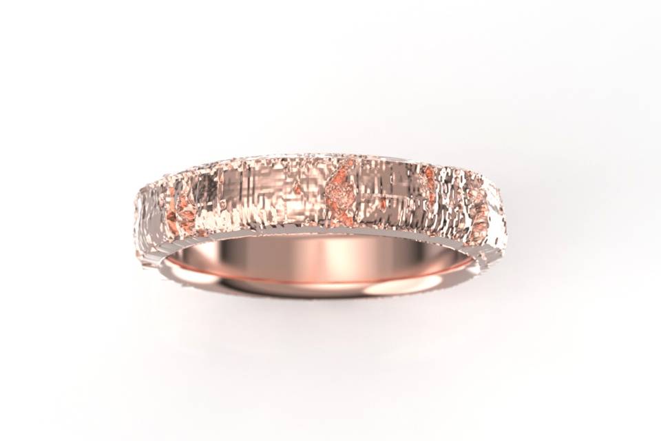 Rose Gold Aspen Ring