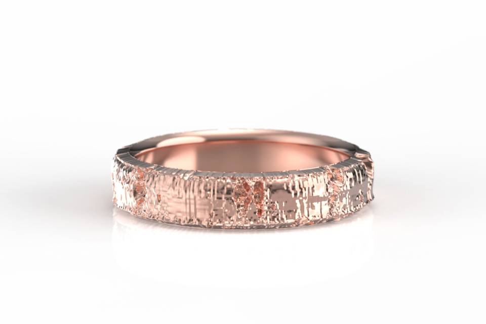 Rose Gold Aspen Ring