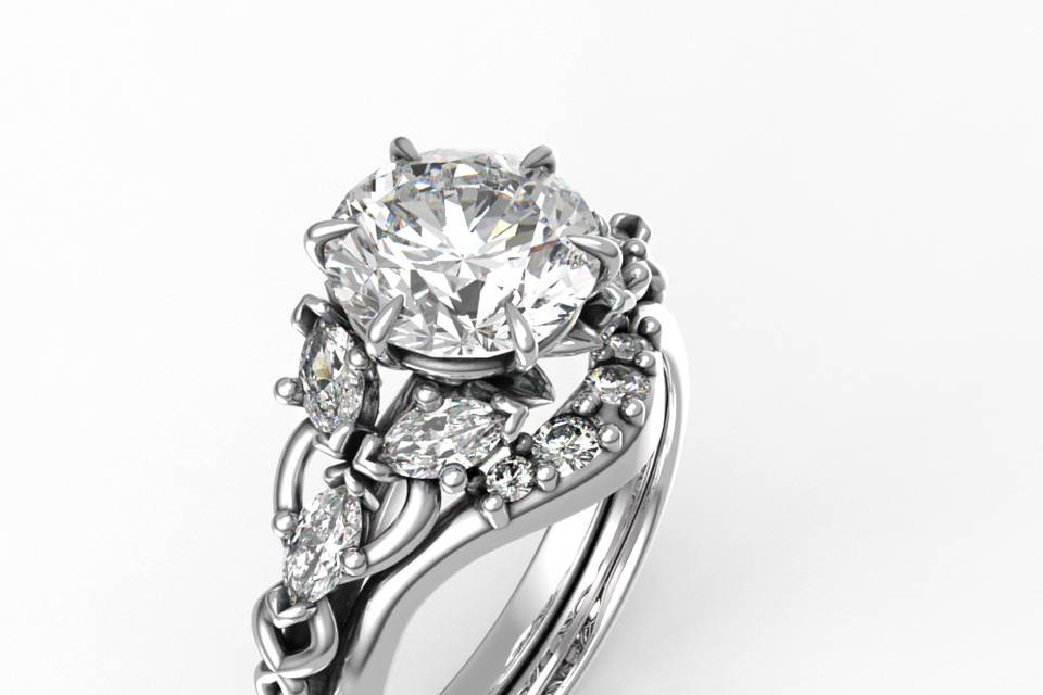 Elvish Matching Wedding set