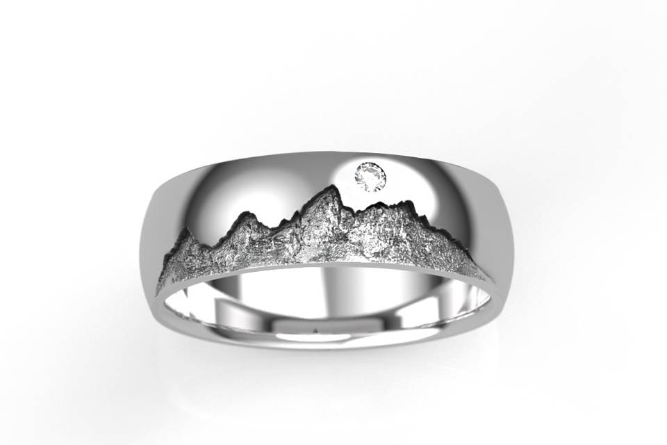 Tetons Mountain Ring