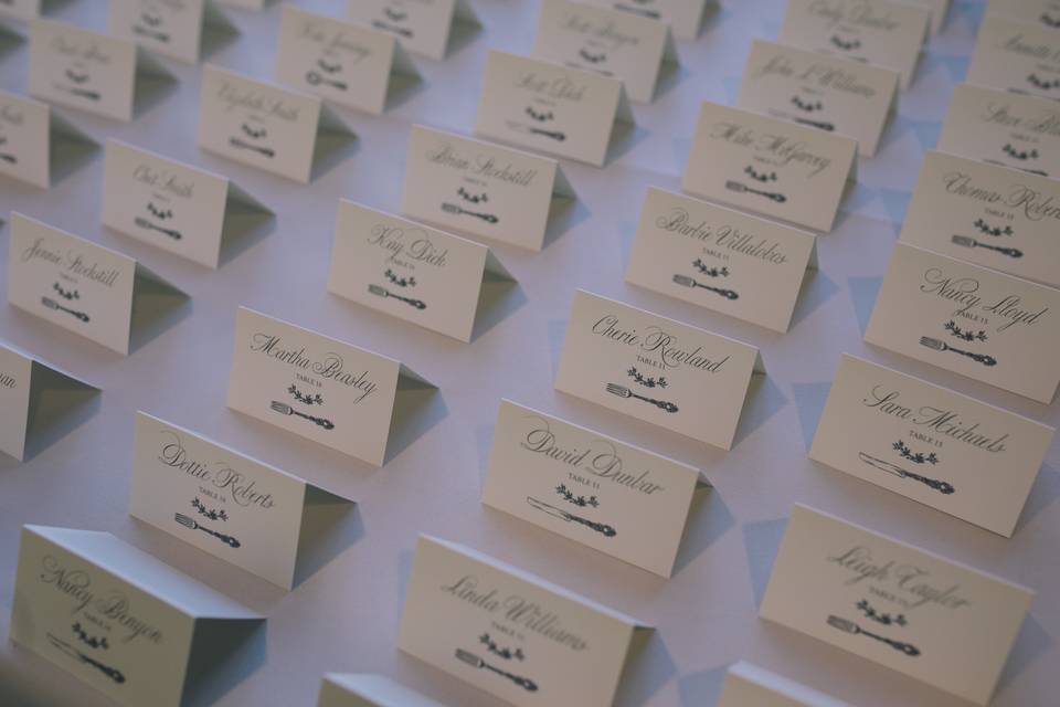 Table cards