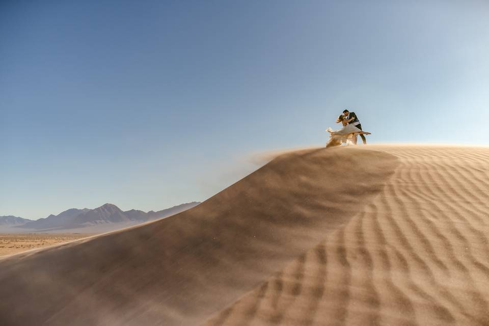 Death Valley wedding