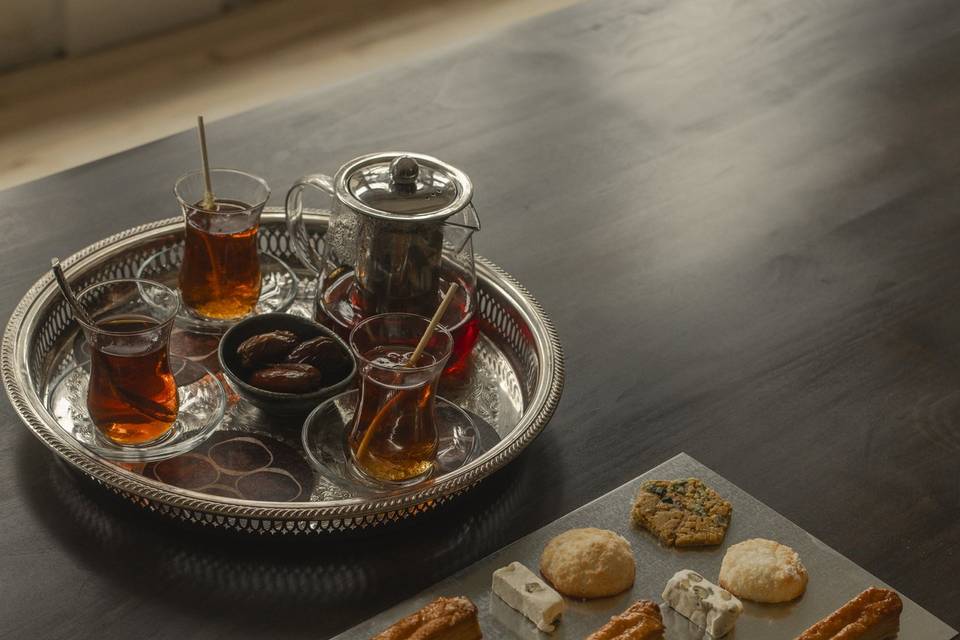 Persian Tea Service + Sweets