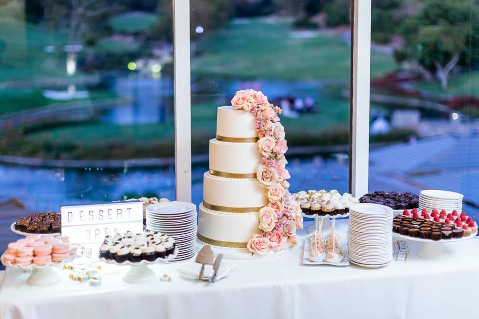 Cake Table with a View