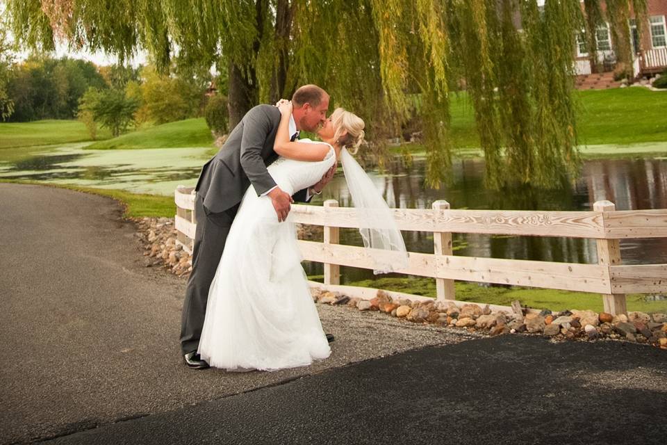 Couple kissing