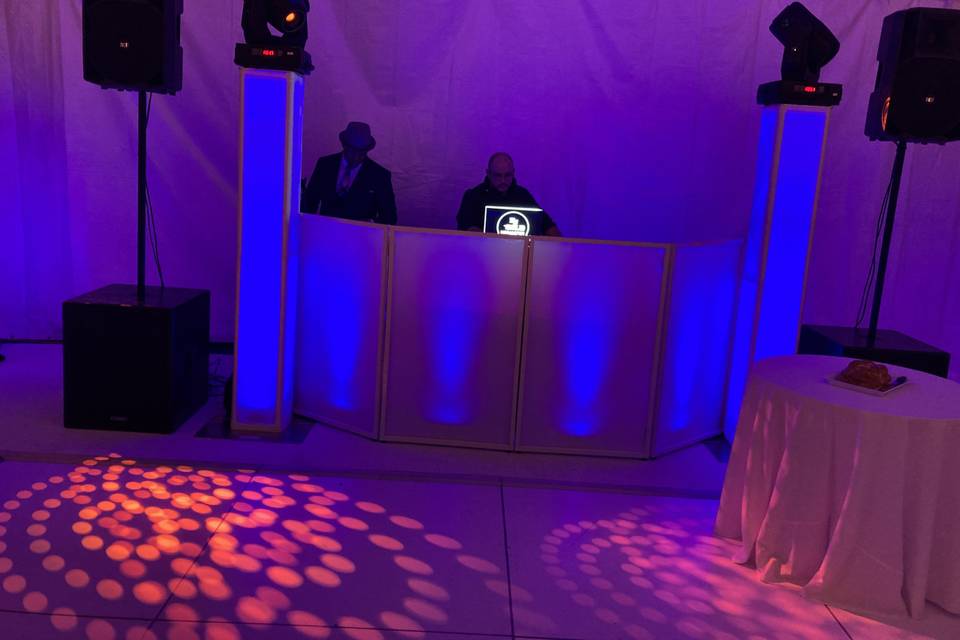 DJ and lighting