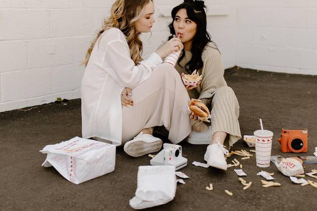 In N Out Engagement Photos