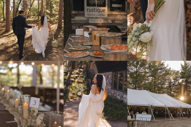 Camp elsewhere wedding