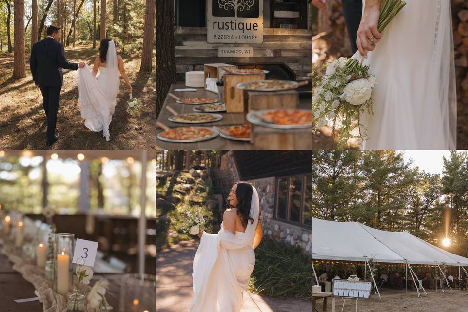 Camp elsewhere wedding