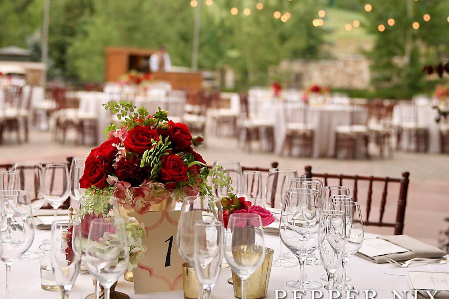 Outdoor reception - Pepper Nix Photography