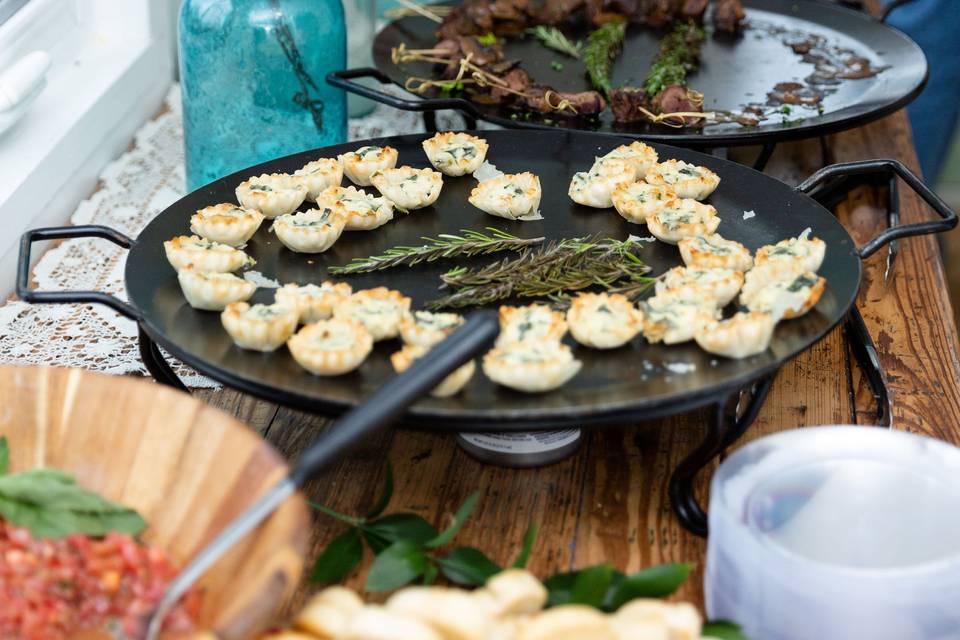 Spinach & Cheese Tarts