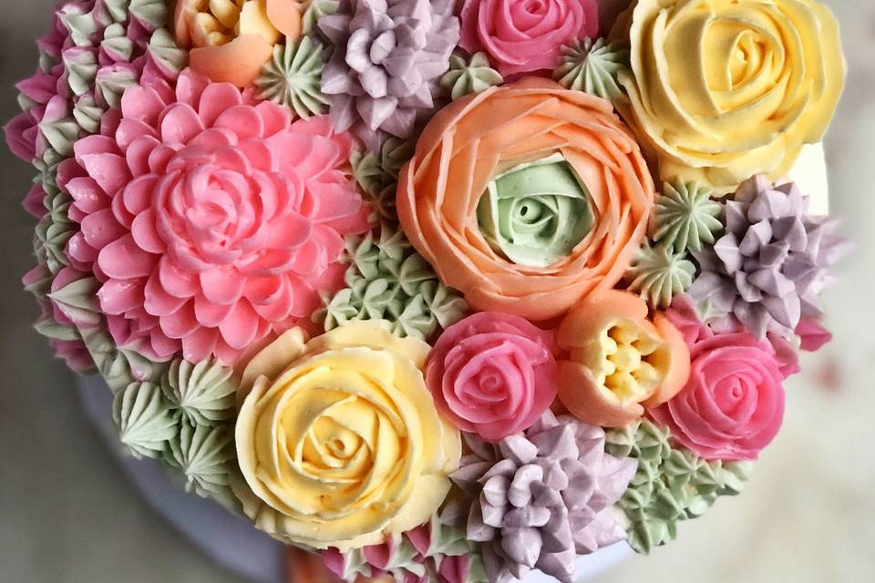 Buttercream flowers