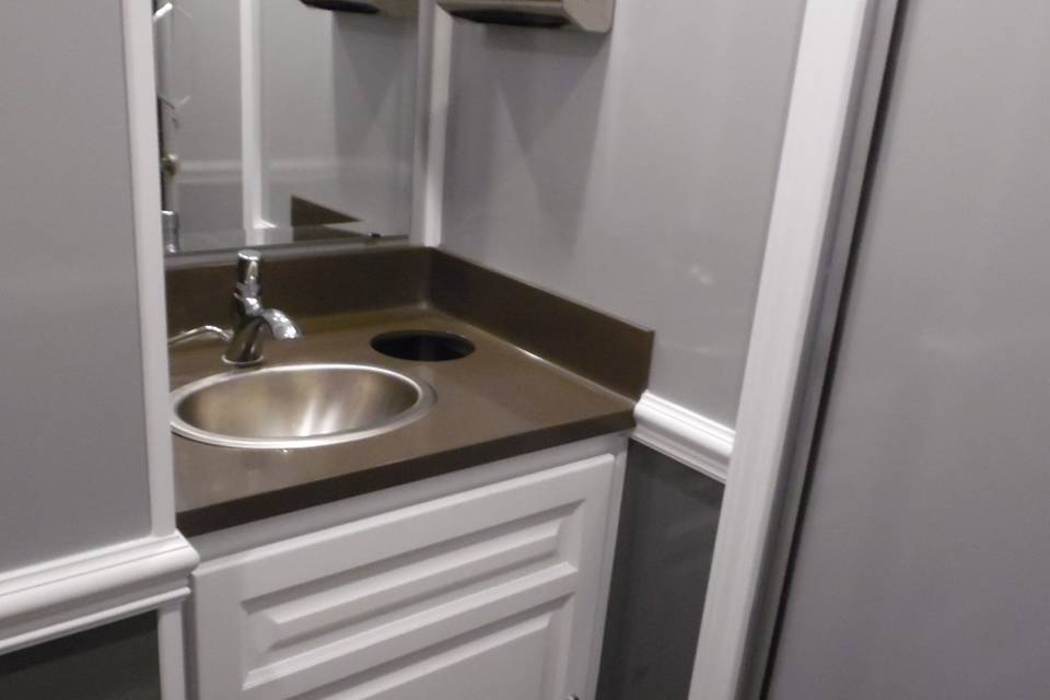 Restroom custom interiors