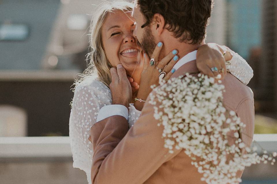 Rooftop Elopement