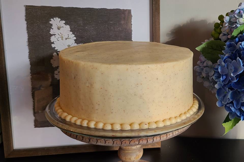 Simple Vanilla Bean Cake