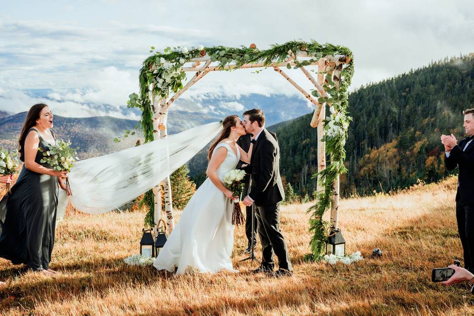 Mountain Top wedding ceremony