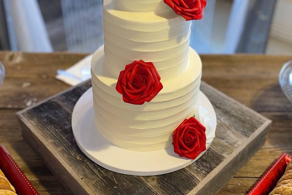 Small wedding cake