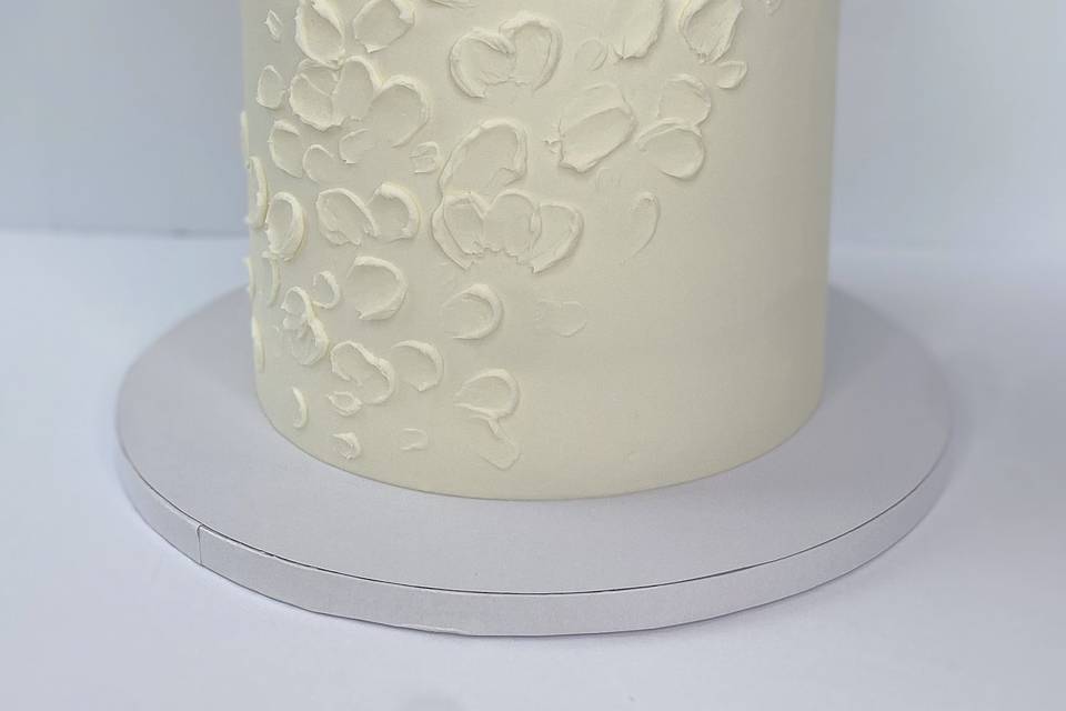 Painted Brides Cake