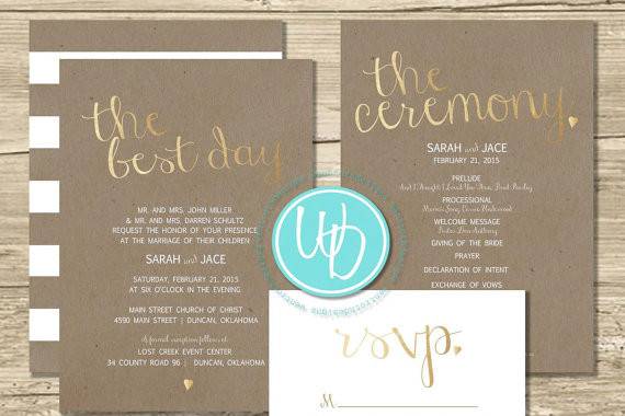 Pink watercolor floral wedding invitation by Trusner Designs, LLC