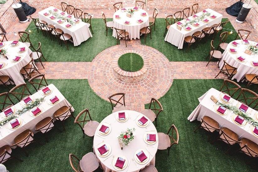 Perfect reception layout