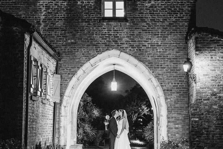 Arch of Love at Night