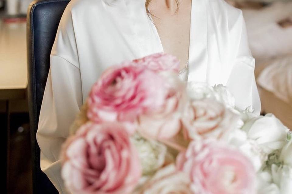 Simple low updo