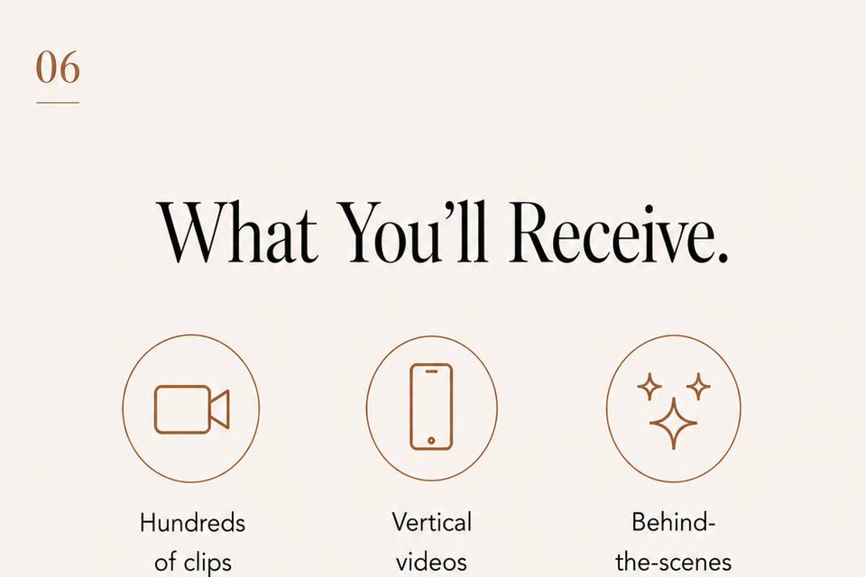 What you'll receive