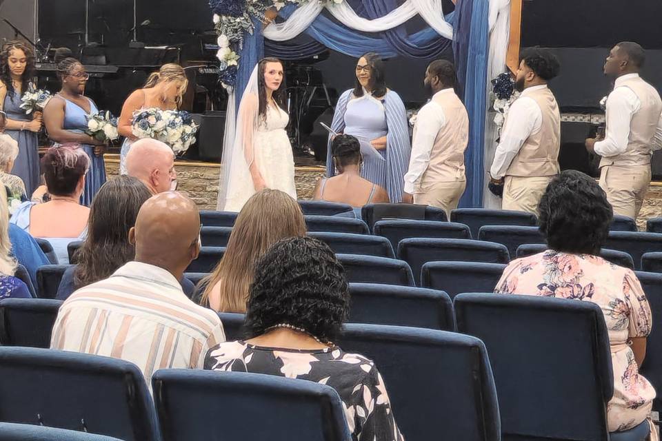 The reception