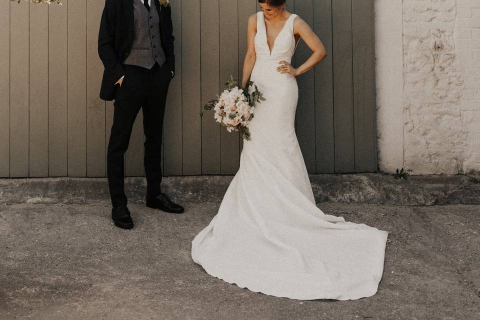 Brighton UK Barn Wedding