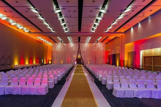 Wedding ceremony area