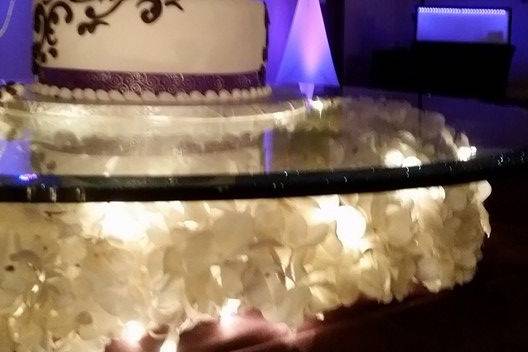 Multiple layered cake