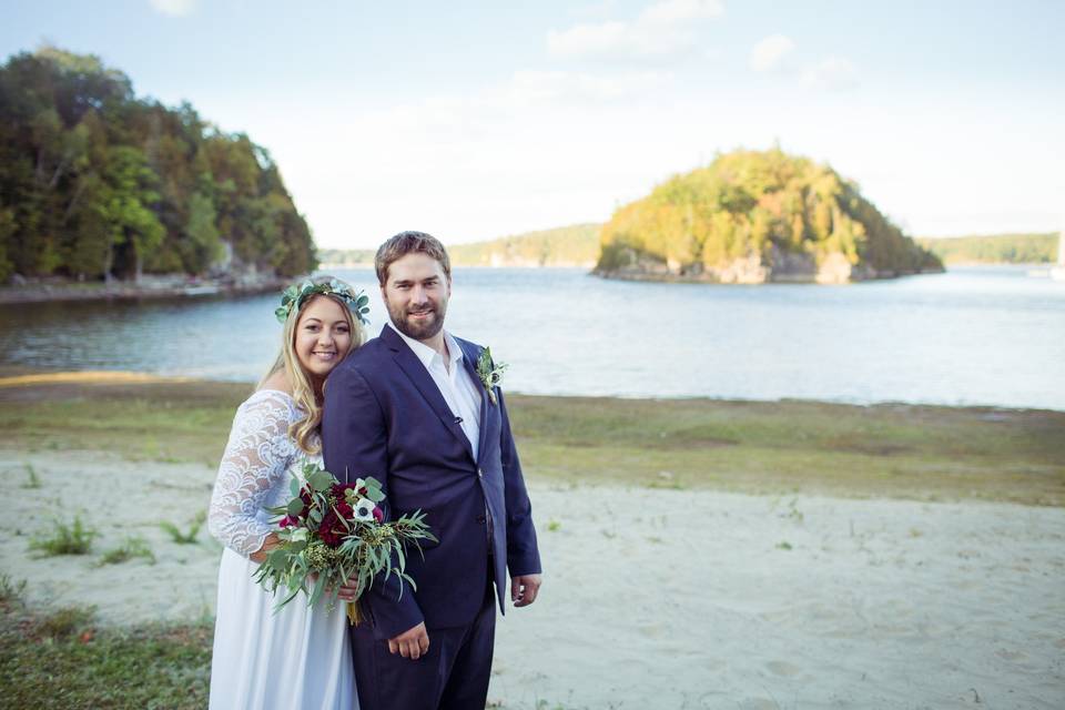 Lake Champlain Wedding