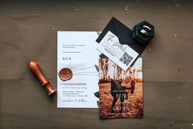 Custom invitation suite