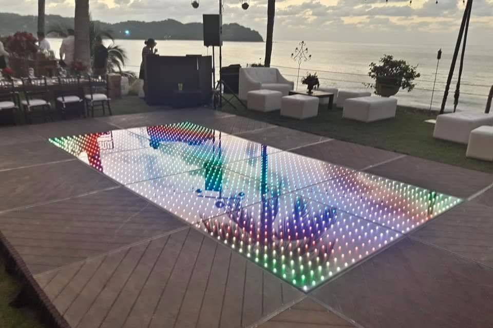 Dance floor combined