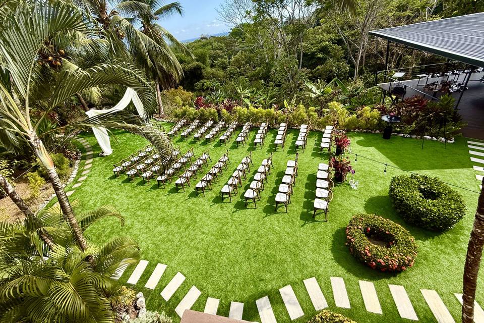 Jungle Garden Ceremony