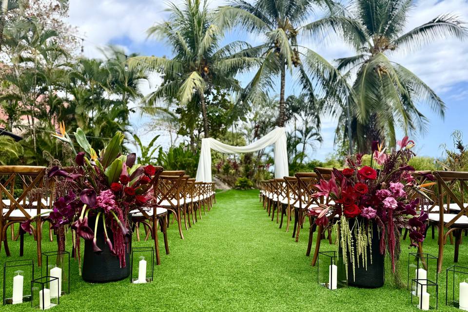 Jungle Garden Ceremony