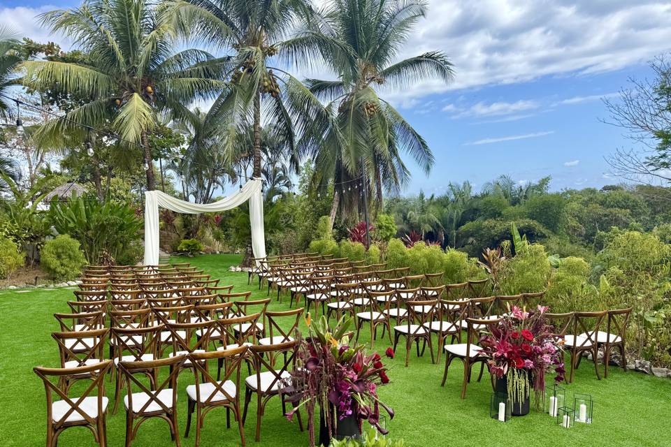 Jungle Garden Ceremony