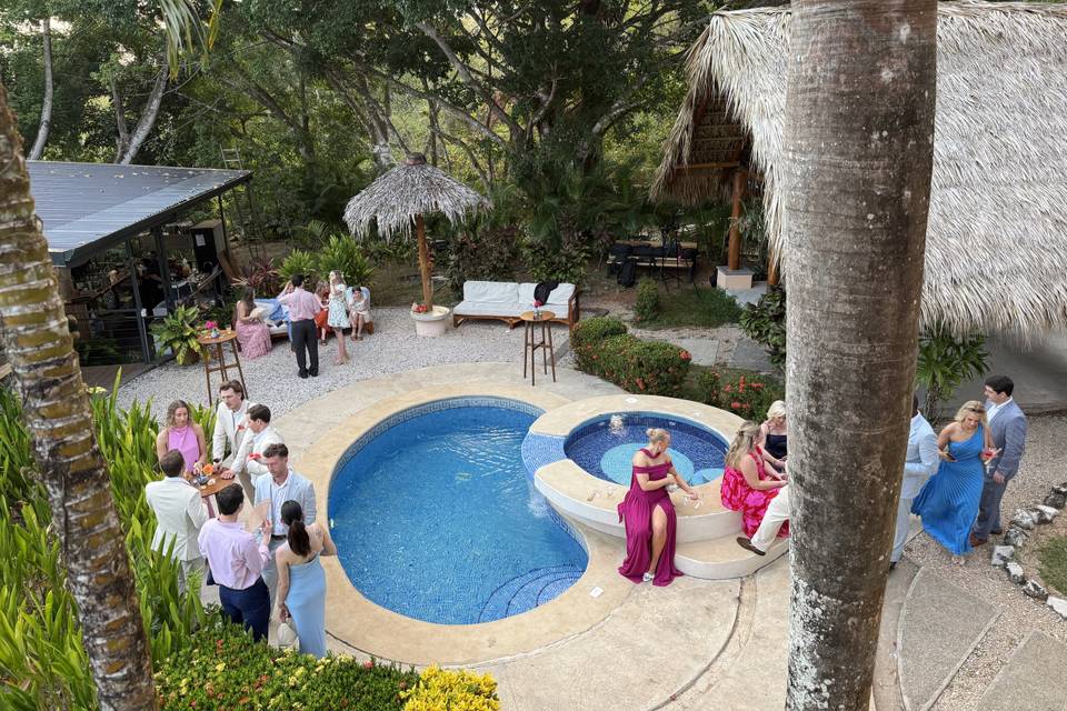 Pool Side Cocktail Hour
