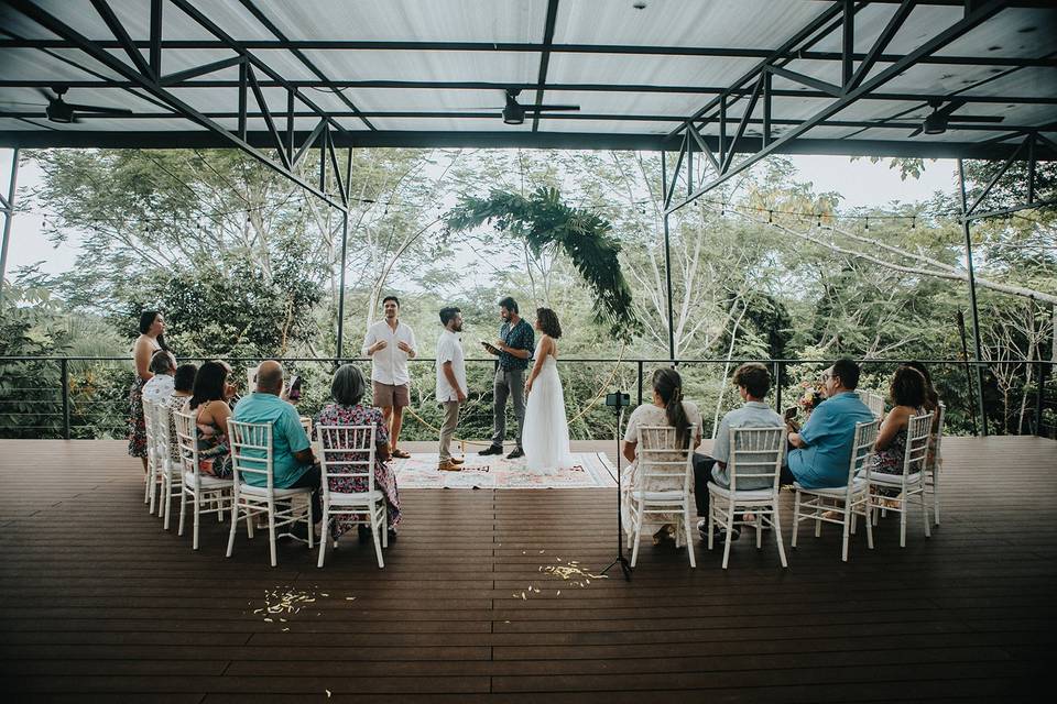 Jungle Deck Wedding