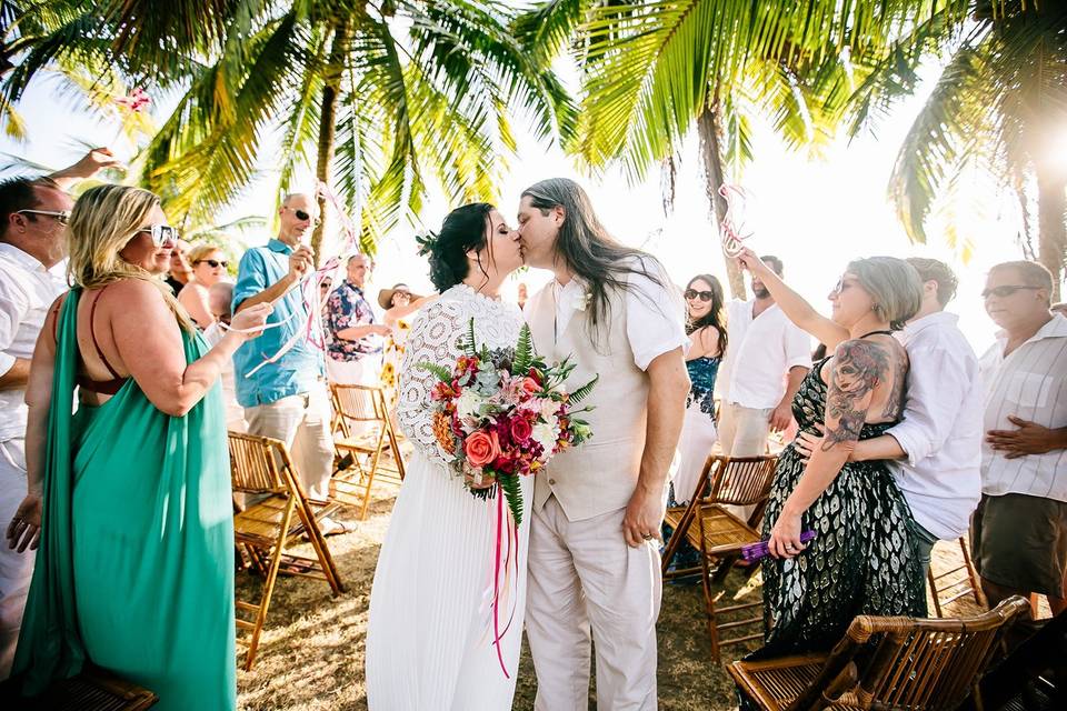 Esterillos Beach Wedding