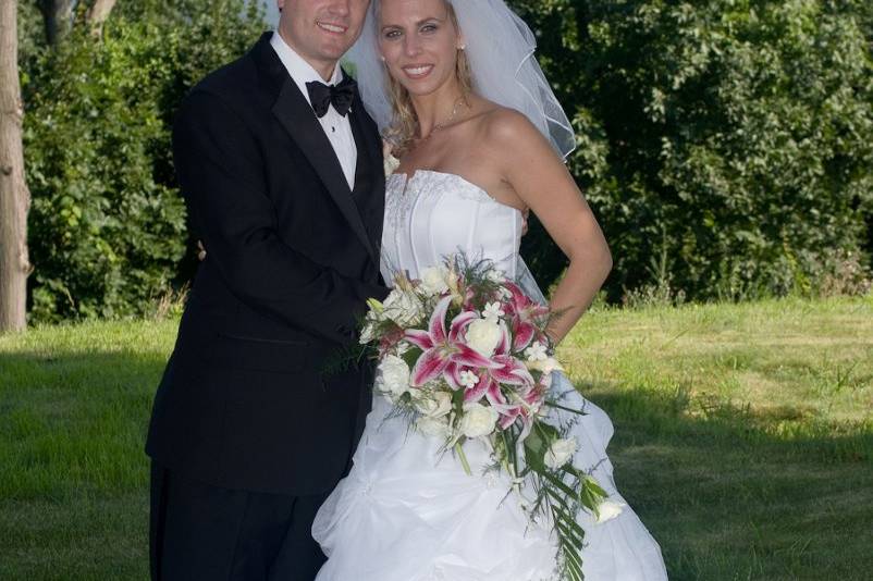 Beach wedding, long island