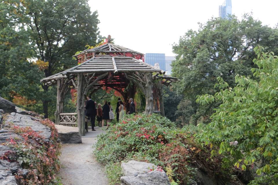 Gapstow bridge, central park