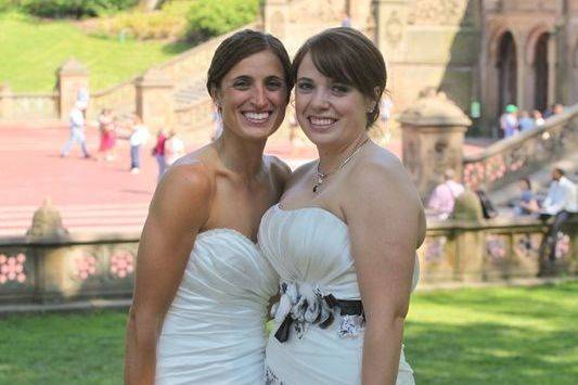 Conservatory garden wedding