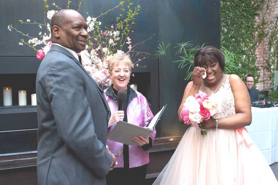 Valerie Coleman, Wedding Officiant and Celebrant