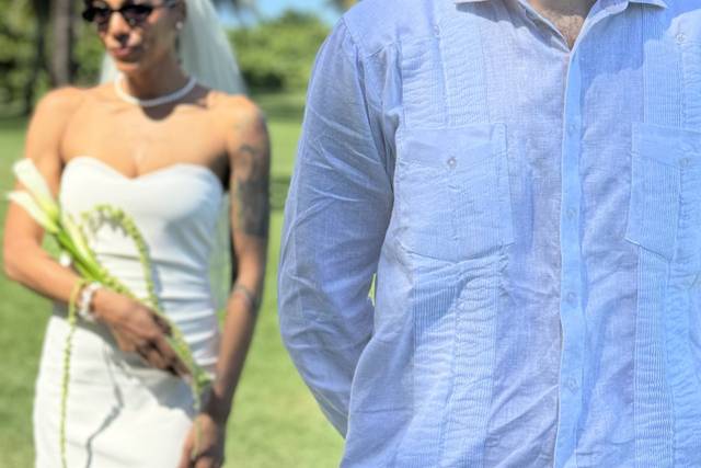 Love the grooms face